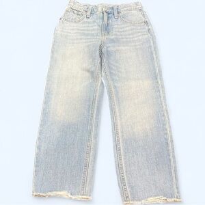 NWOT Old Navy Girls Size 8 High Rise Slouchy Straight Jeans